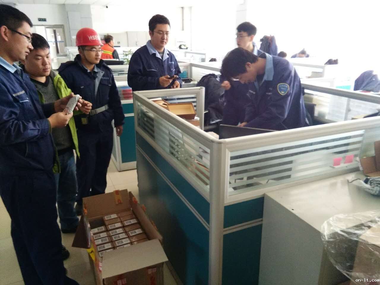 沈阳化学品公司对四川旭信交付的X6防爆手机严格检验后收货