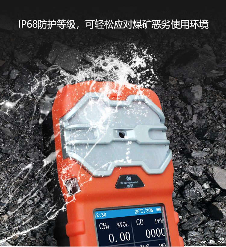 小机身、多功能 | 多参数气体检测仪在矿井使用